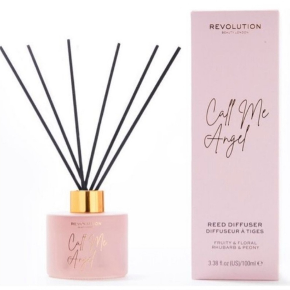 Revolution Call Me Angel Reed Diffuser - Pink and Gold